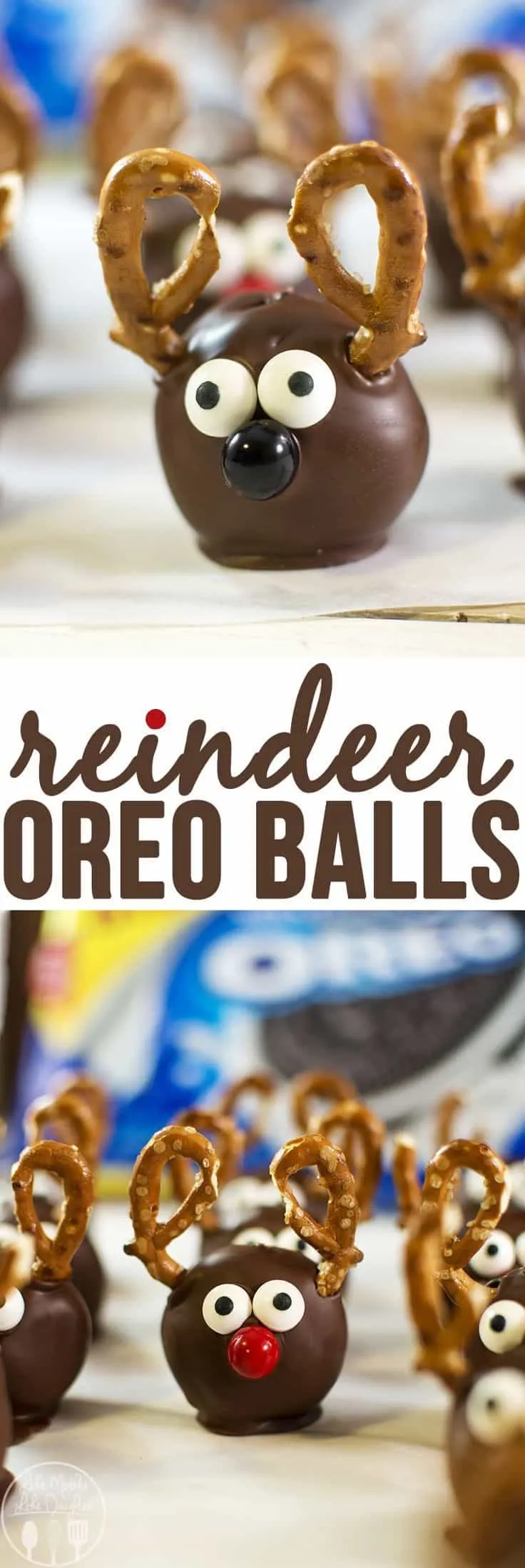 Reindeer Oreo Balls