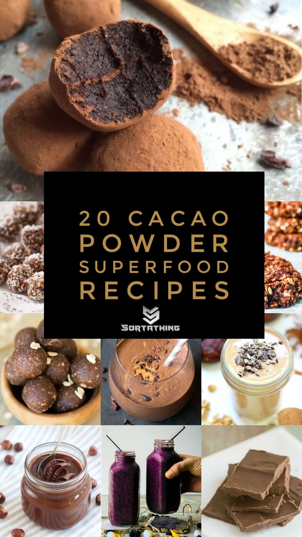 20 Cacao Powder Superfood Recipes from Sortathing Health