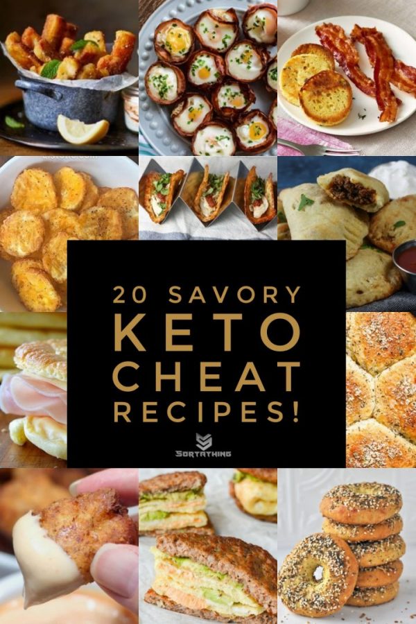 20 Irresistible Savory Keto Cheat Recipes - Cheese, Bacon, Bread ...