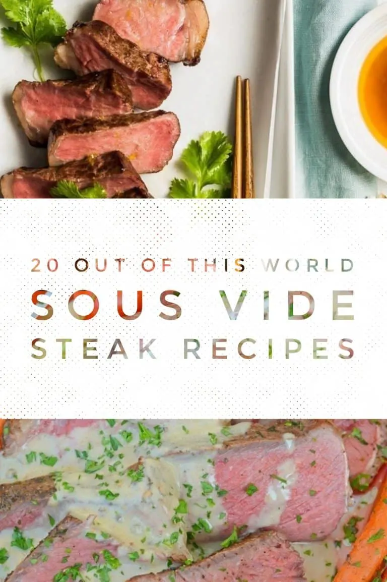 Sous Vide Steak Sashimi with Ponzu Dressing & Sous Vide Steak au Poivre