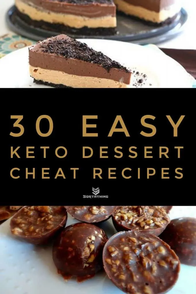 Keto Chocolate Peanut Butter Dirt Cake