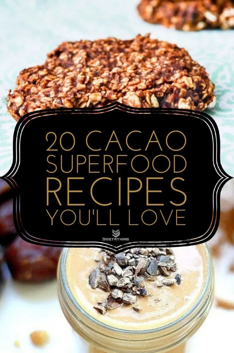 Cacao & Maca Super Cookies & Cacao Date Smoothie