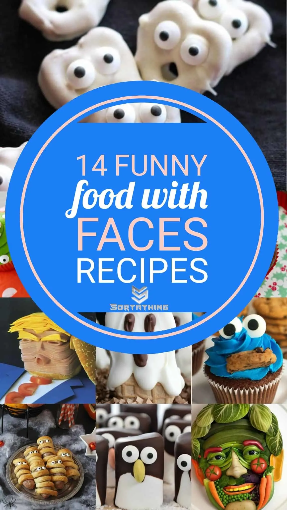 14 Funny Food with Faces Recipes