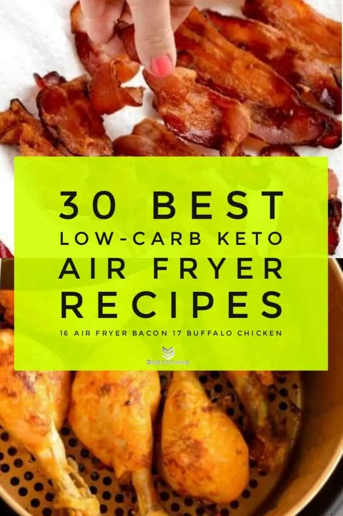 Air Fryer Bacon & Chicken Buffalo Wings