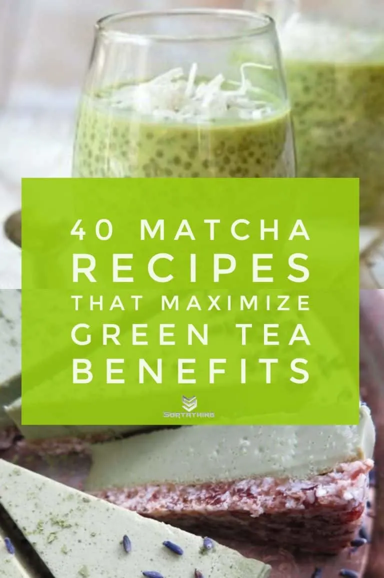 Matcha Green Tea Chia Pudding & Matcha Green Tea Cheesecake