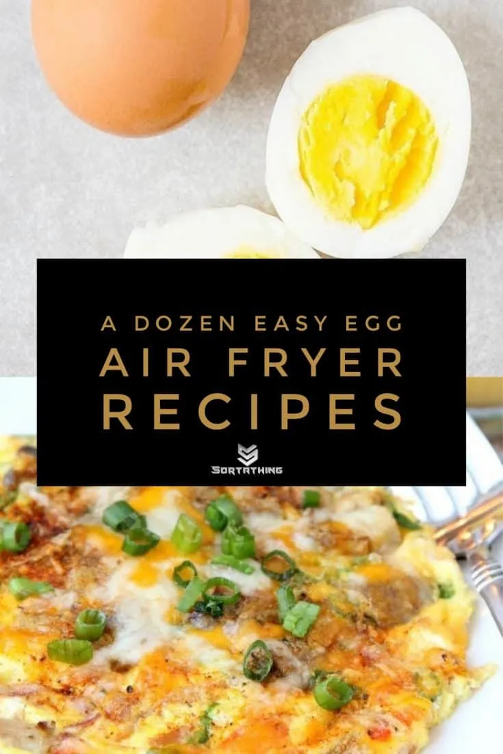 Air Fryer Boiled Eggs & Air-Fried Omelette