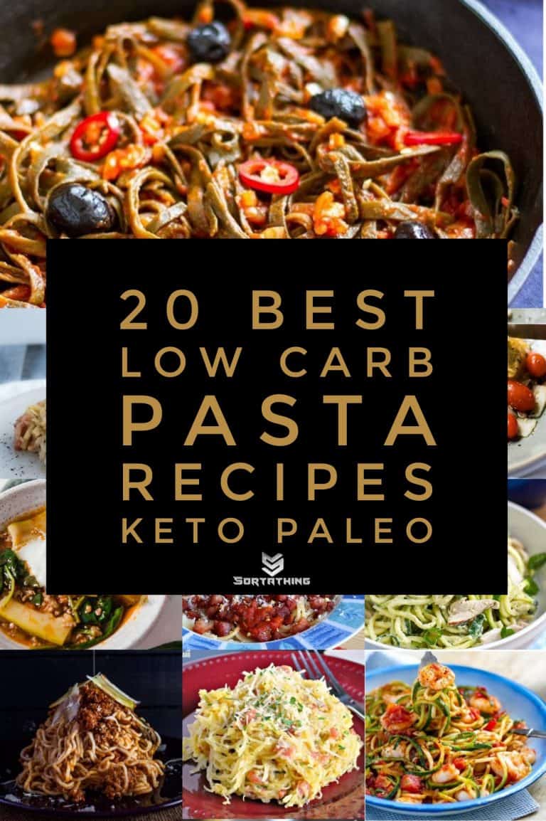 20 Best Low Carb Pasta Keto Paleo Recipes