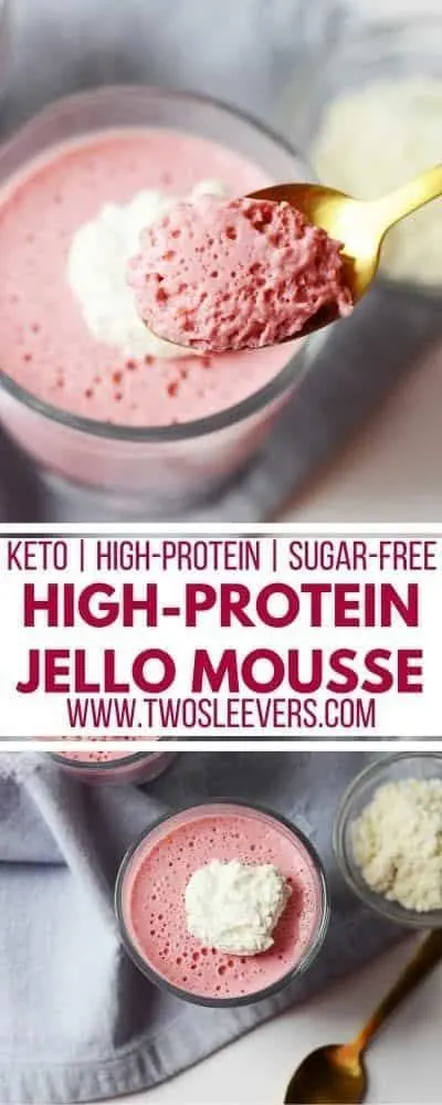 Keto High-Protein Jello Mousse