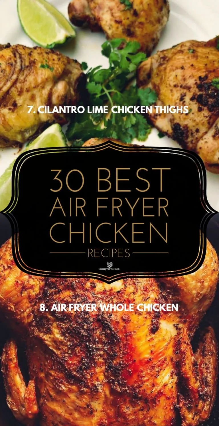 Air Fryer Cilantro Lime Chicken Thighs
