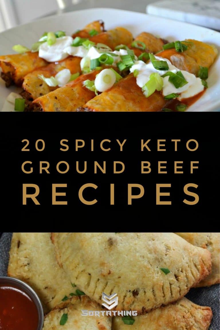 Easy Keto Enchiladas & Keto Ground Beef Empanadas