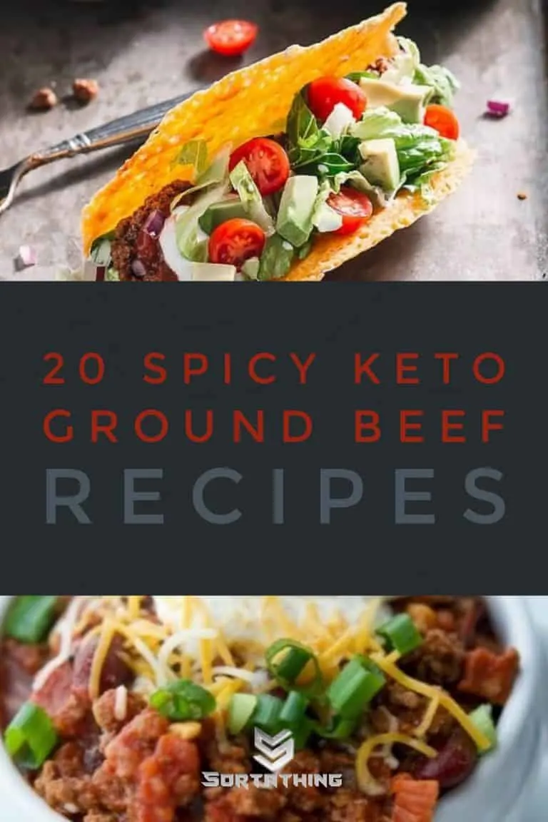 Keto recipe ground beef tacos & chorizo chilli