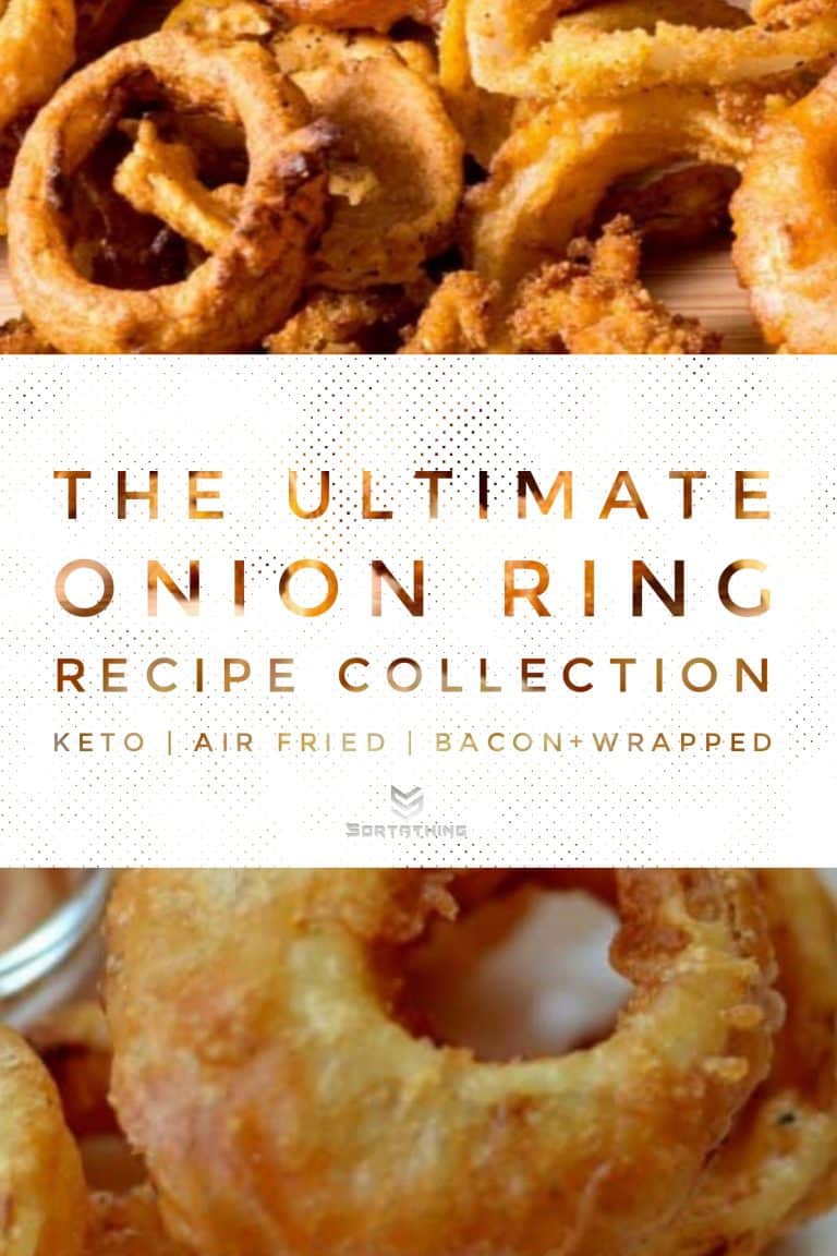 Low Carb Air Fried Onion Rings & Beer-Battered Onion Rings