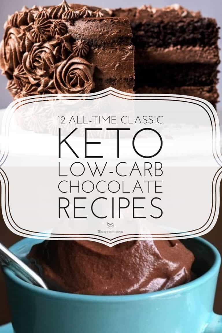 The Ultimate Keto Chocolate Cake & Keto Avocado Chocolate Pudding