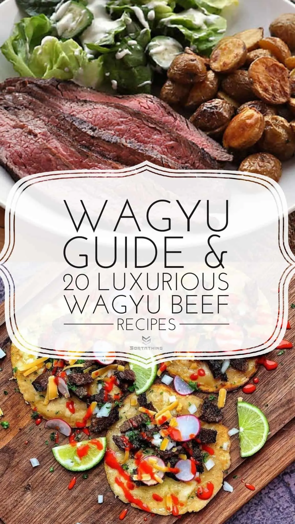 Sous Vide Wagyu Beef Flank Steak and Wagyu Tacos Recipe
