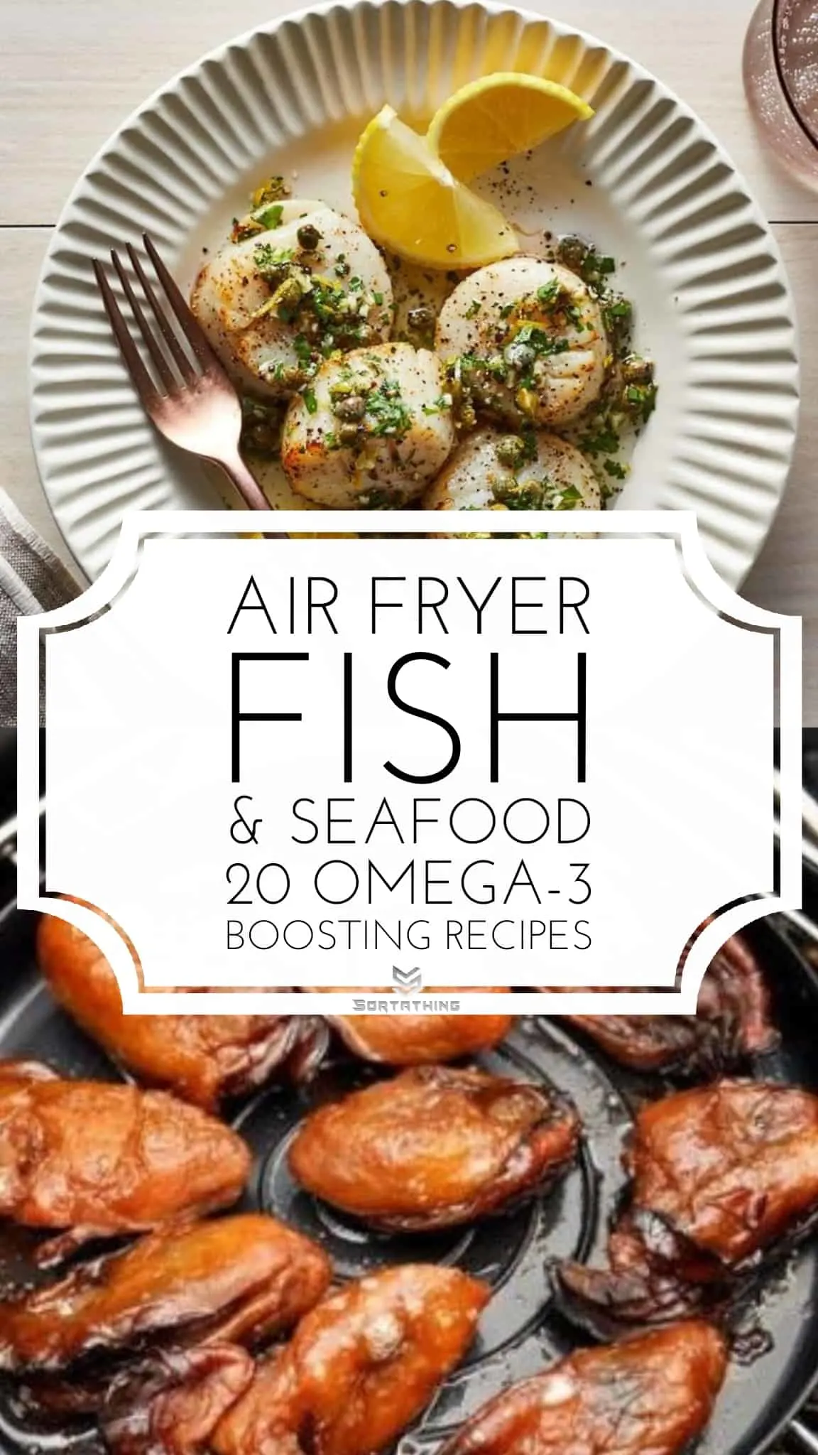 Air Fryer Scallops & Air Fryer Oysters Recipe