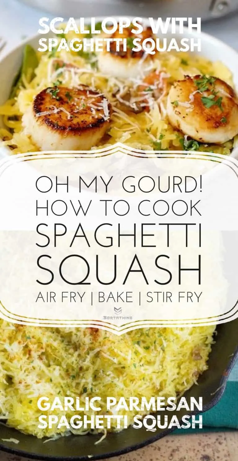Scallops with Spaghetti Squash