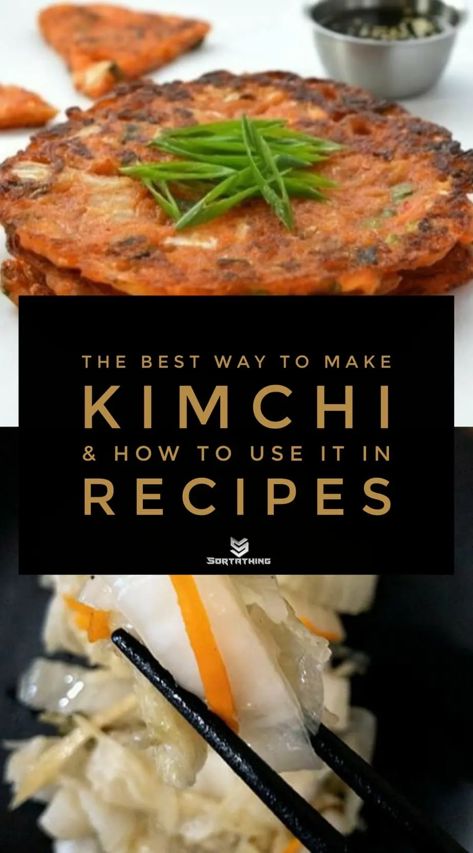 Kimchi Pancakes and Korean White Kimchi