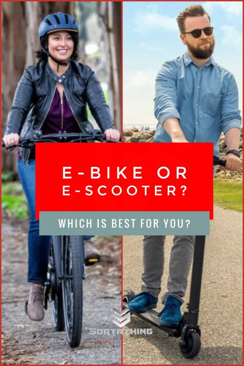 Electric Bikes Vs Electric Scooters In 2022 Which Is Best? Sortathing